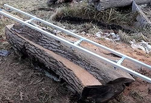 Rail Mill Guide System, 3 Crossbar Kits Work with Chainsaw Mill