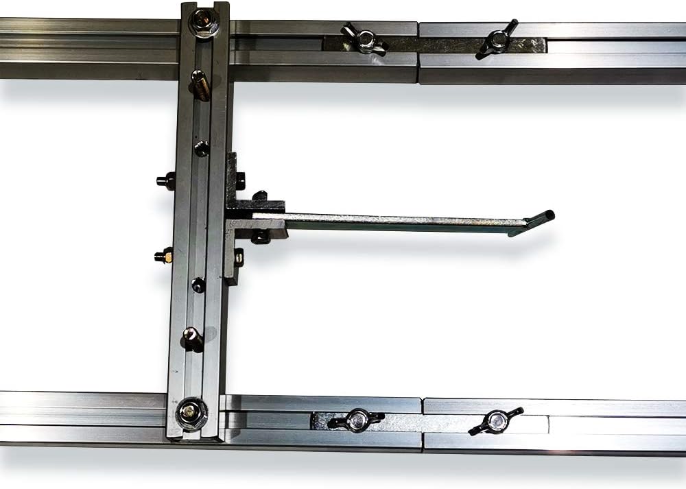 Rail Mill Guide System, 3 Crossbar Kits Work with Chainsaw Mill