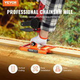 Premium Vertical Chainsaw Mill Lumber Cutting Guide 2"-6" Cutting Width