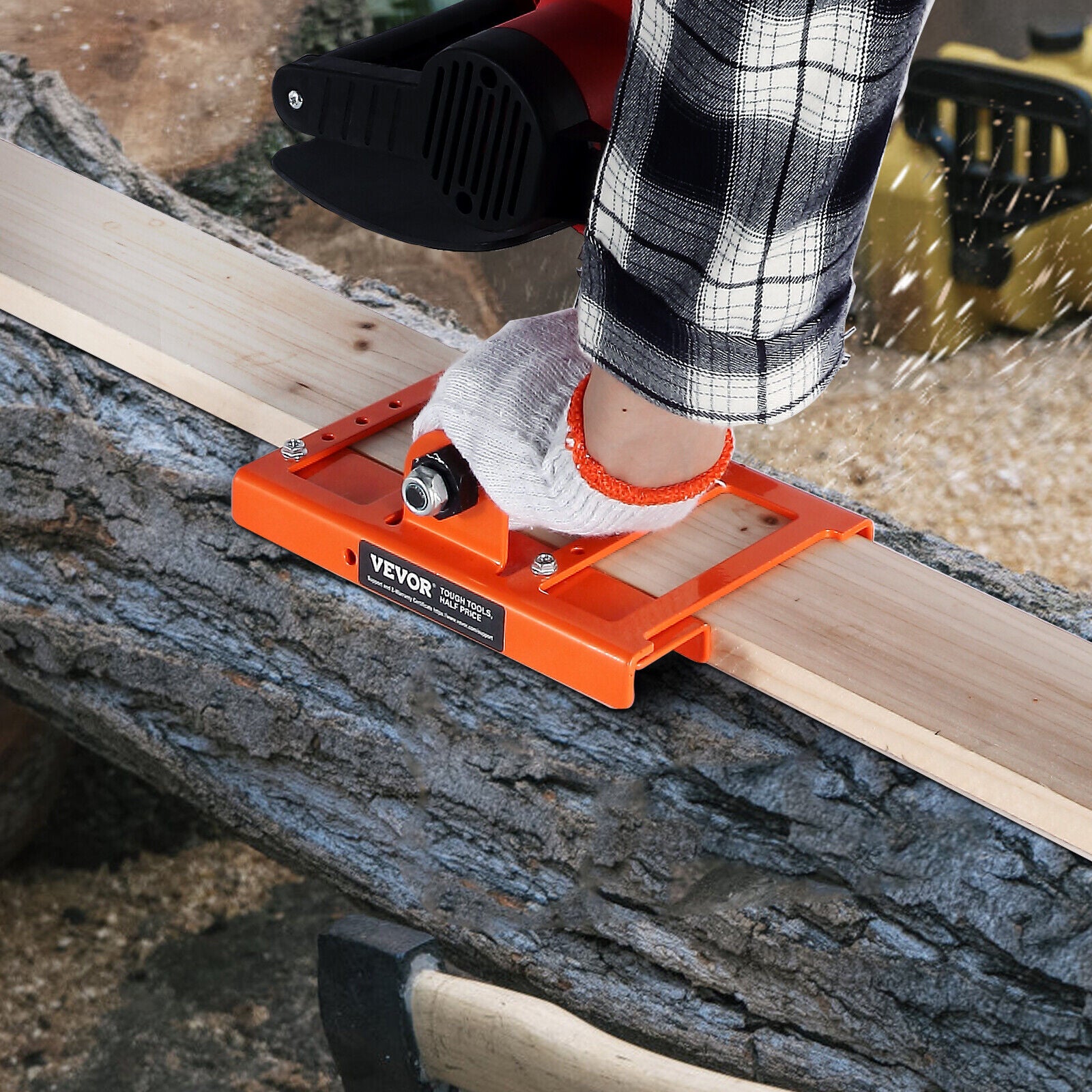 Premium Vertical Chainsaw Mill Lumber Cutting Guide 2"-6" Cutting Width